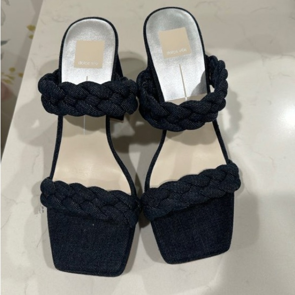 Dolce Vita Denim Braided Women's Sandals